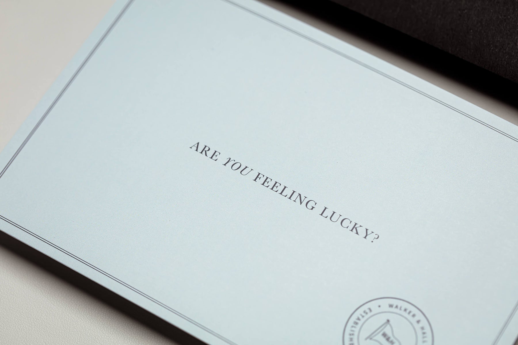 Black Friday Lucky Dip Envelope