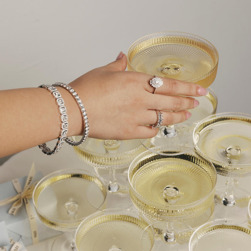 18ct White Gold .30ct Diamond Kira Ring-Ring-Walker & Hall