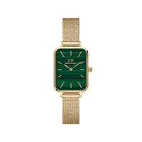 Daniel Wellington Quadro Pressed Evergold Watch - Green - Watch - Walker & Hall
