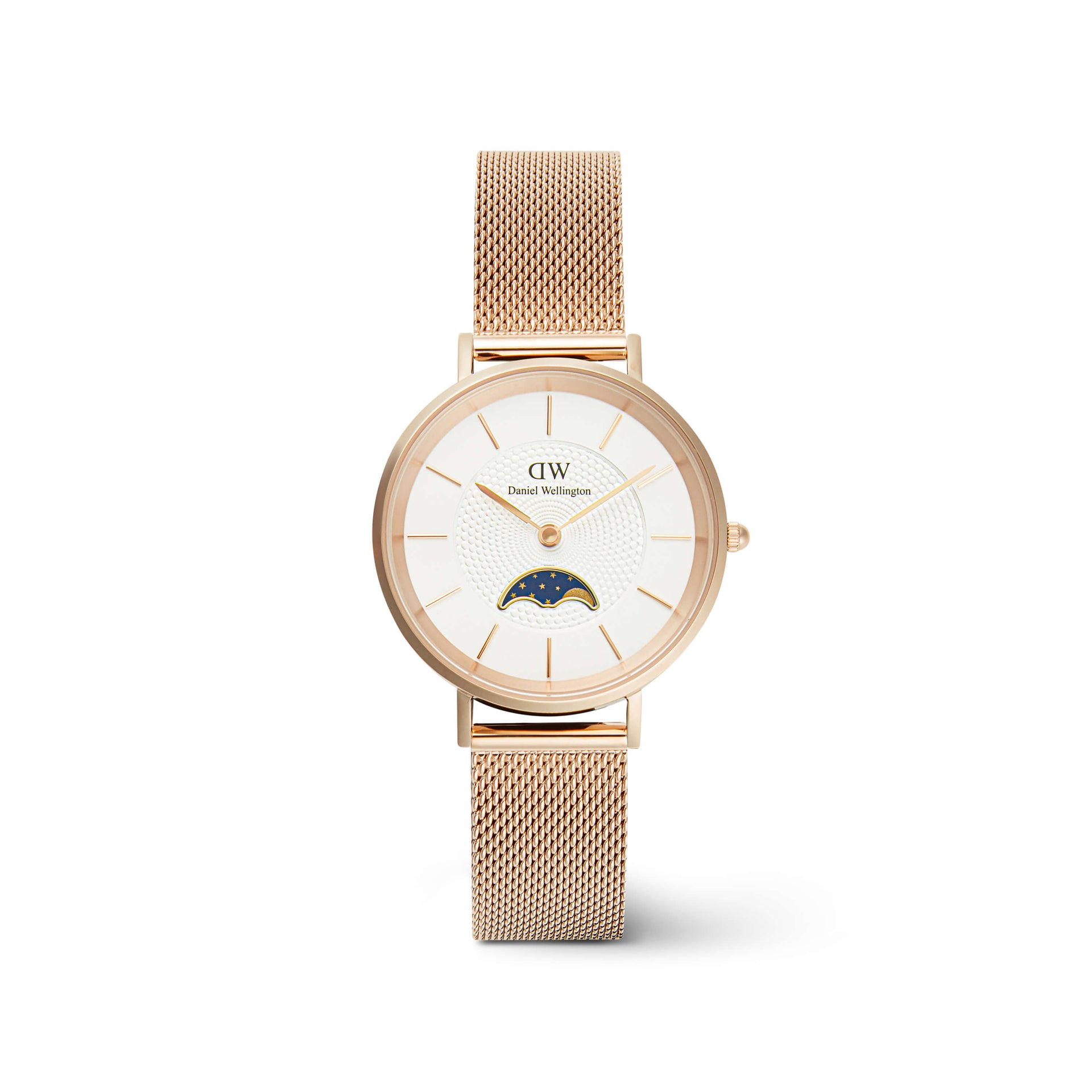 Daniel Wellington Petite Lune Sterling Watch Rose Gold Tone