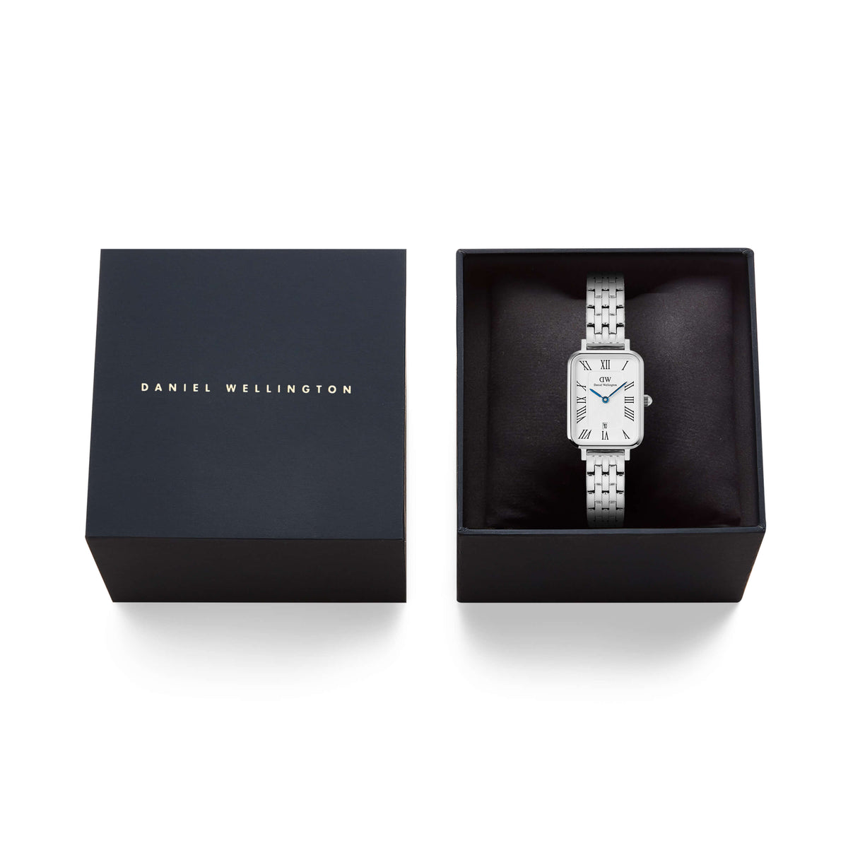Daniel Wellington Quadro Orologi One Size 316L Stainless Steel Silver : Daniel Wellington