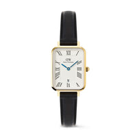 Daniel Wellington Quadro Roman Numerals Date Sheffield Gold Watch - Watch - Walker & Hall