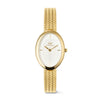 Daniel Wellington Juliette Braided Mesh White Sunray Gold Watch - Watch - Walker & Hall