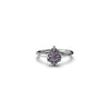 Stolen Girlfriends Club Jagged Teardrop Ring - Amethyst - Ring - Walker & Hall