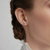 Karen Walker Mini Skull Earrings - Sterling Silver - Earrings - Walker & Hall