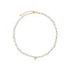 Karen Walker Petite Bow With Pearls Necklace - 9ct Yellow Gold - Necklace - Walker & Hall