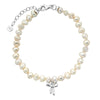 Karen Walker Petite Bow With Pearls Bracelet - Sterling Silver - Bracelet - Walker & Hall