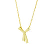Karen Walker Small Bow Necklace - Gold Plated - Necklace - Walker & Hall