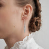 Karen Walker Leaf Earrings - Sterling Silver - Earrings - Walker & Hall