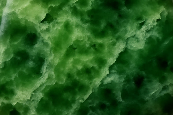 Close up of Kahotea Pounamu Greenstone