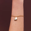 Meadowlark Lava Heart Bracelet - Gold Plated - Bracelet - Walker & Hall