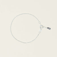 Sterling Silver Noted Bracelet (Chain Only) - Bracelet - Walker & Hall