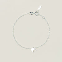 Sterling Silver Noted Kiwi Bracelet (Charm + Chain) - Bracelet - Walker & Hall