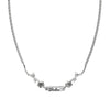 Stolen Girlfriends Club Rose Pin Necklace - Silver - Necklace - Walker & Hall