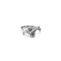 Stolen Girlfriends Club Rose Wrap Ring - Sterling Silver - Ring - Walker & Hall