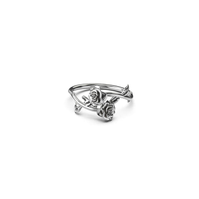 Stolen Girlfriends Club Rose Wrap Ring - Sterling Silver - Ring - Walker & Hall