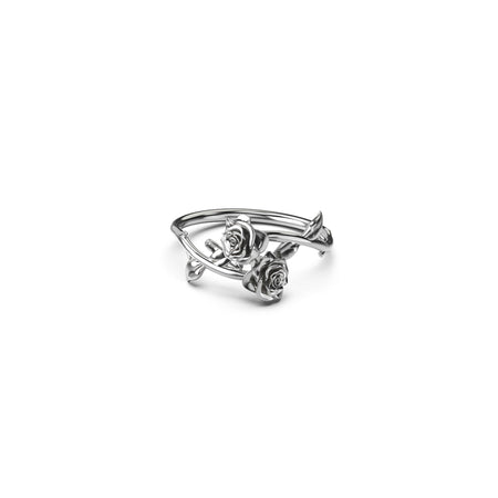 Stolen Girlfriends Club Rose Wrap Ring - Sterling Silver - Ring - Walker & Hall