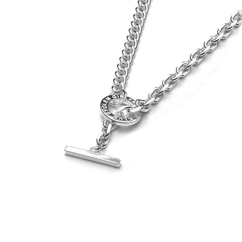 Men's T-bar Necklace | Sterling Silver – MILLY MAUNDER