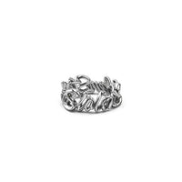 Stolen Girlfriends Club Sentimental Script Ring - Silver - Ring - Walker & Hall