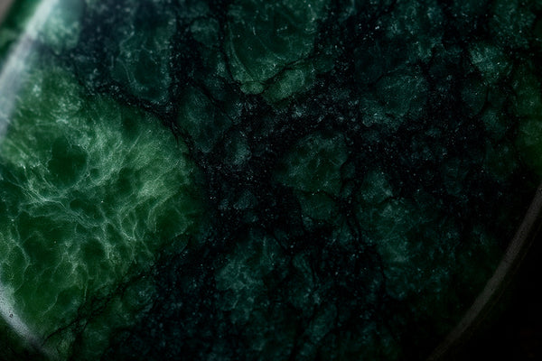Close up of Tangiwai Pounamu Greenstone