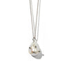 Meadowlark Anemone Pearl Chain Necklace - Sterling Silver - Necklace - Walker & Hall