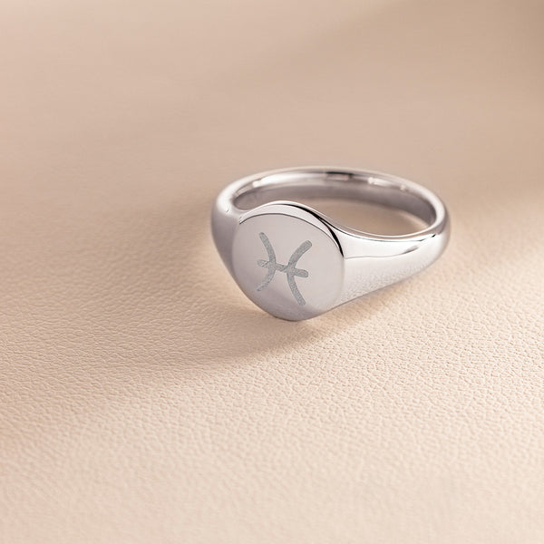 Sterling Silver Classic Signet Ring - Ring - Walker & Hall