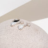 Zoe & Morgan Keshi Pearl Earrings - Sterling Silver - Earrings - Walker & Hall