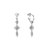 Stolen Girlfriends Club Midnight Cross Anchor Earrings - Earrings - Walker & Hall