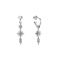 Stolen Girlfriends Club Midnight Cross Anchor Earrings - Earrings - Walker & Hall