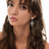 Zoe & Morgan Munay Earrings - Sterling Silver & Aquamarine & Zircon - Earrings - Walker & Hall