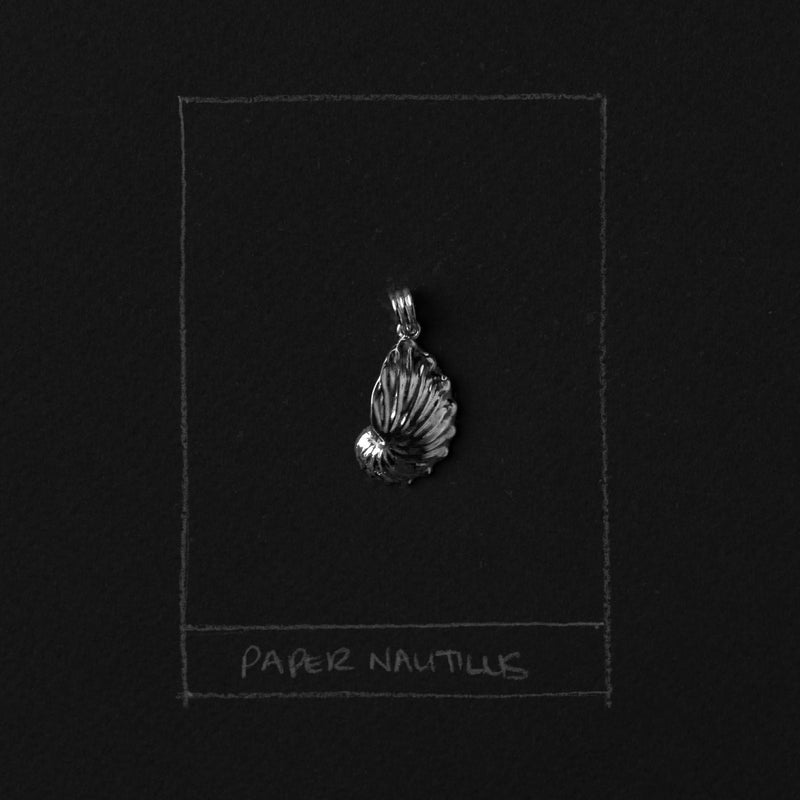 Zoe & Morgan Paper Nautilus Charm - Gold Vermeil - Charm - Walker & Hall
