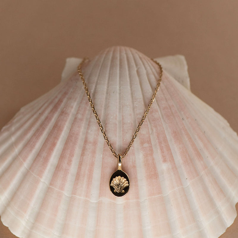 Zoe & Morgan Society of Shell Lovers Necklace - Gold Vermeil - Necklace - Walker & Hall