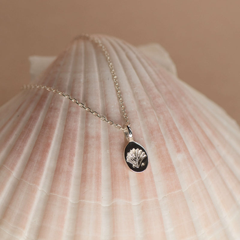Zoe & Morgan Society of Shell Lovers Necklace - Silver - Necklace - Walker & Hall