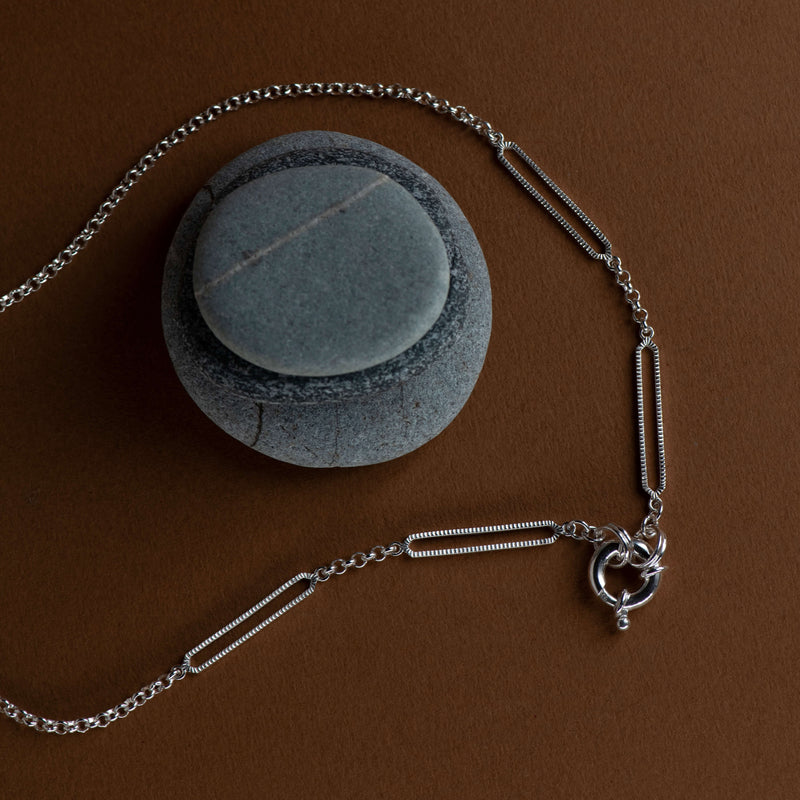 Zoe & Morgan Shanti Chain - Sterling Silver - Necklace - Walker & Hall