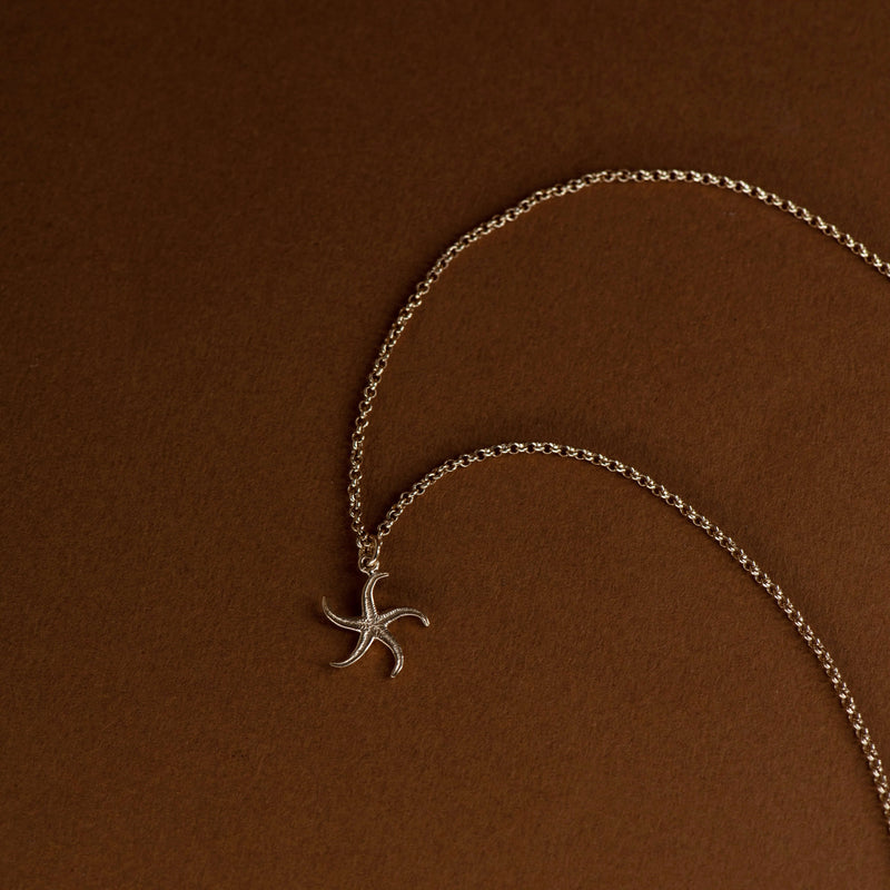 starfish-necklace-gold-5 - Walker & Hall