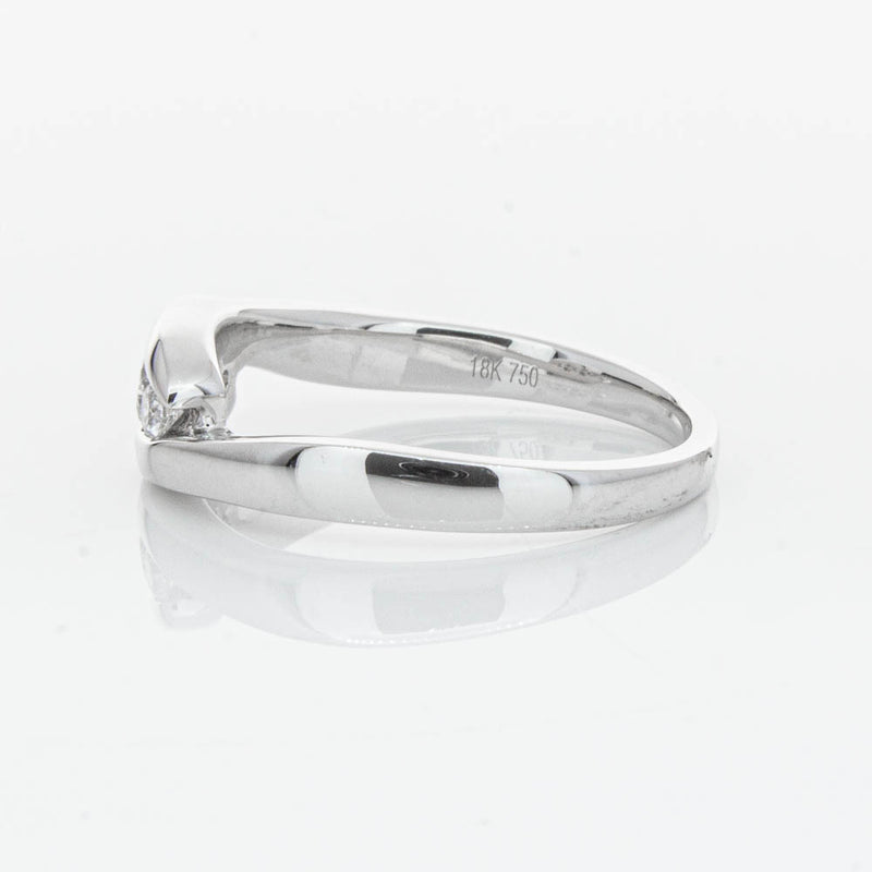 18ct White Gold Diamond Solstice Ring-Ring-Walker & Hall