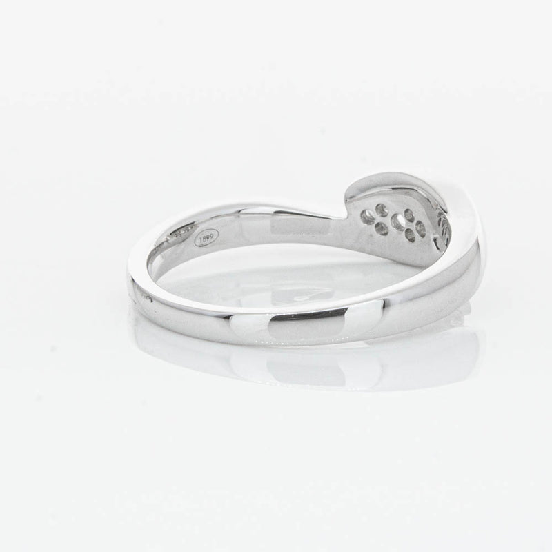18ct White Gold Diamond Solstice Ring-Ring-Walker & Hall
