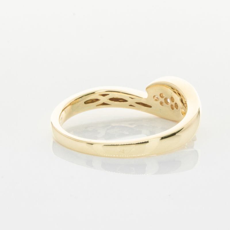 18ct Yellow Gold Diamond Solstice Ring-Ring-Walker & Hall