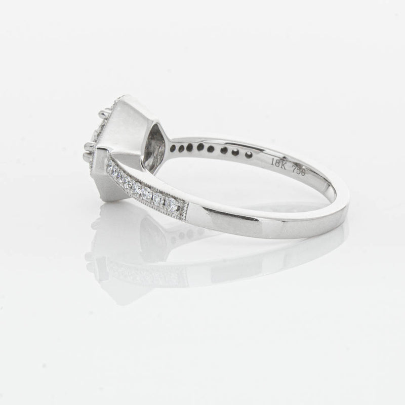 18ct White Gold Diamond Ring-Ring-Walker & Hall