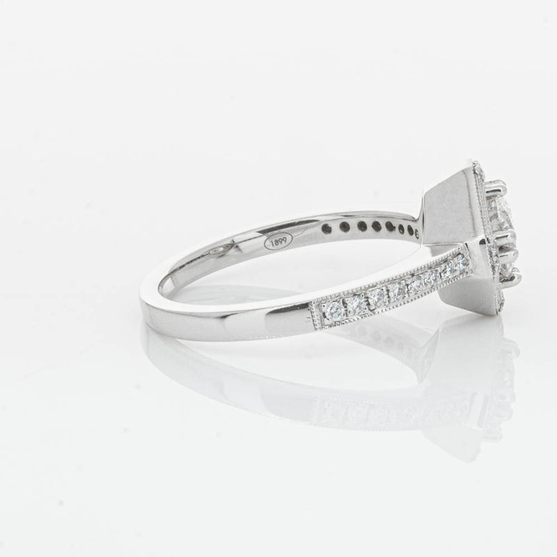 18ct White Gold Diamond Ring-Ring-Walker & Hall