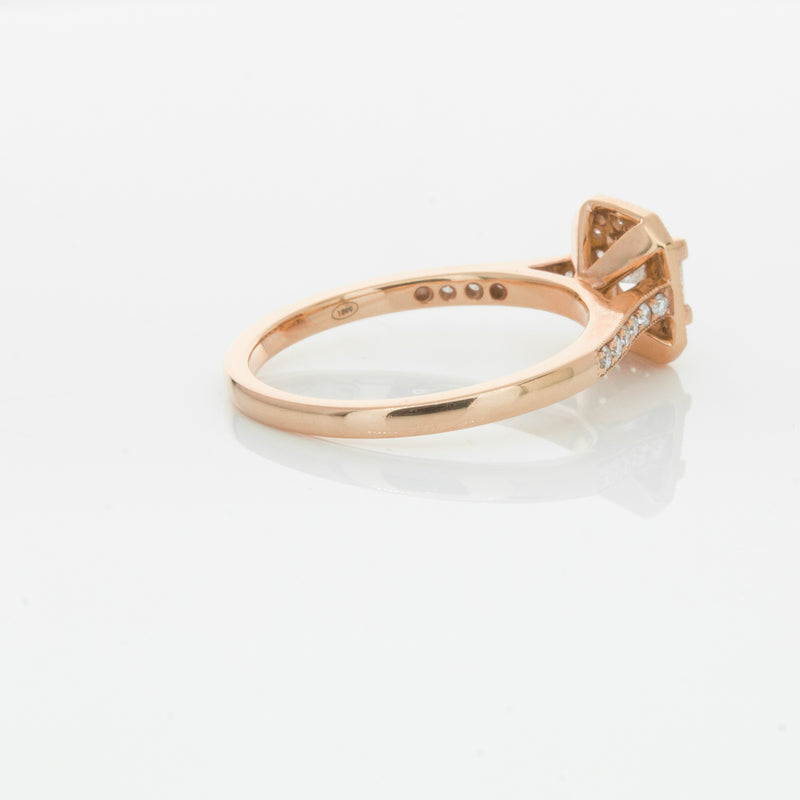 18ct Rose Gold .50ct Diamond Mandalay Ring-Ring-Walker & Hall