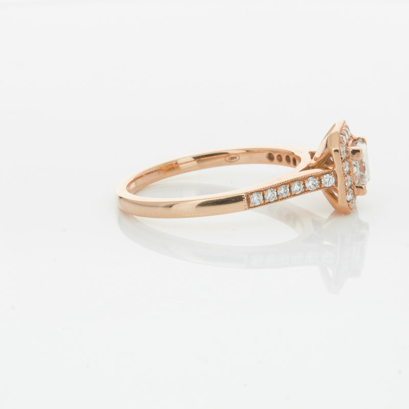 18ct Rose Gold .50ct Diamond Mandalay Ring-Ring-Walker & Hall