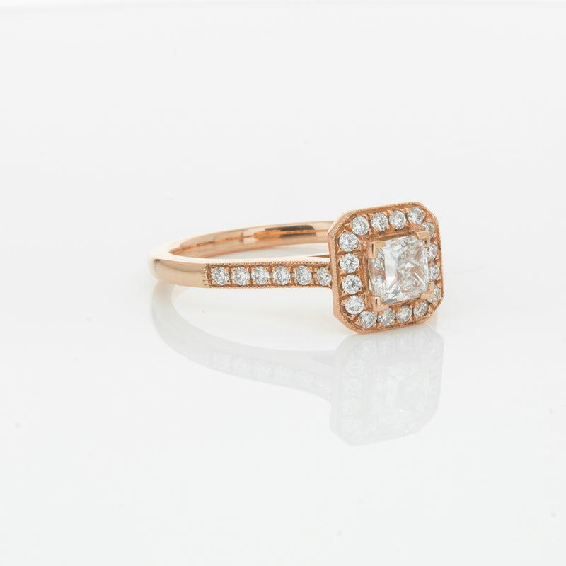 18ct Rose Gold .50ct Diamond Mandalay Ring-Ring-Walker & Hall