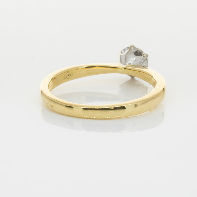 18ct Yellow Gold .70ct Diamond Nova Ring-Ring-Walker & Hall