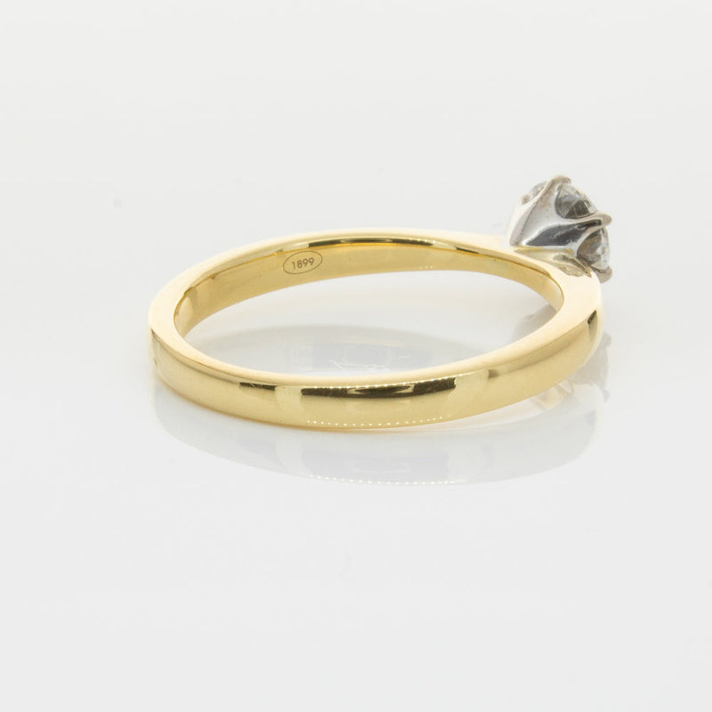 18ct Yellow Gold .70ct Diamond Nova Ring-Ring-Walker & Hall