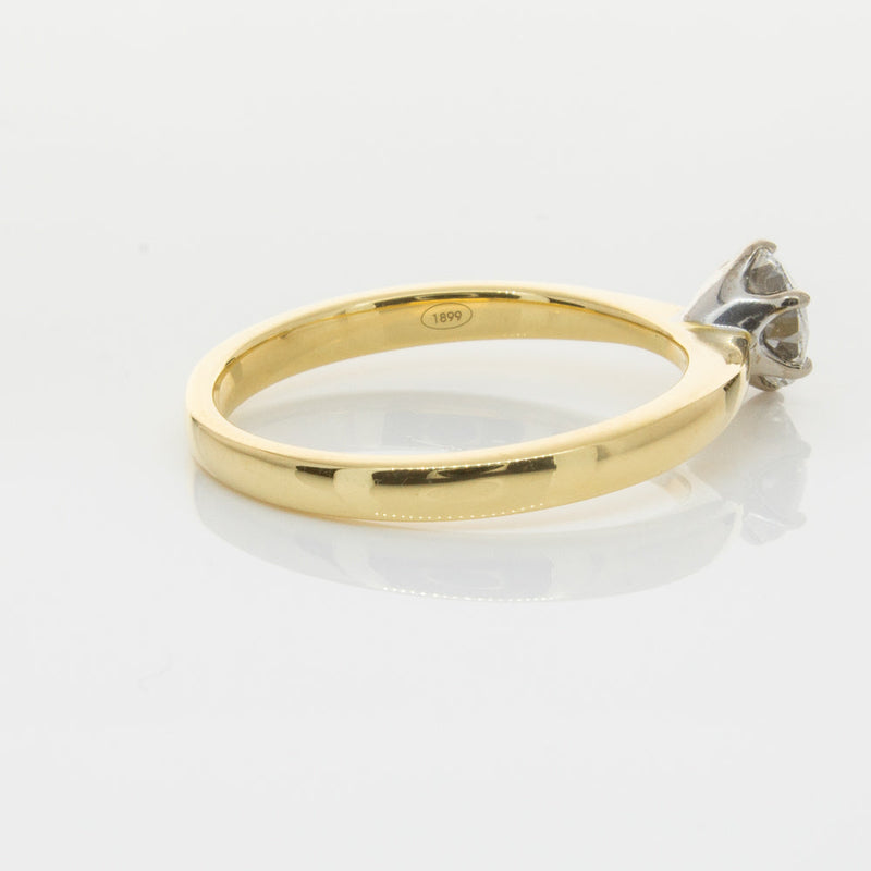18ct Yellow Gold .70ct Diamond Nova Ring-Ring-Walker & Hall