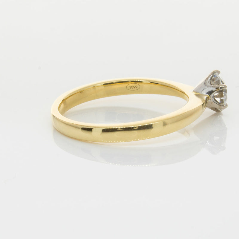 18ct Yellow Gold .70ct Diamond Nova Ring-Ring-Walker & Hall