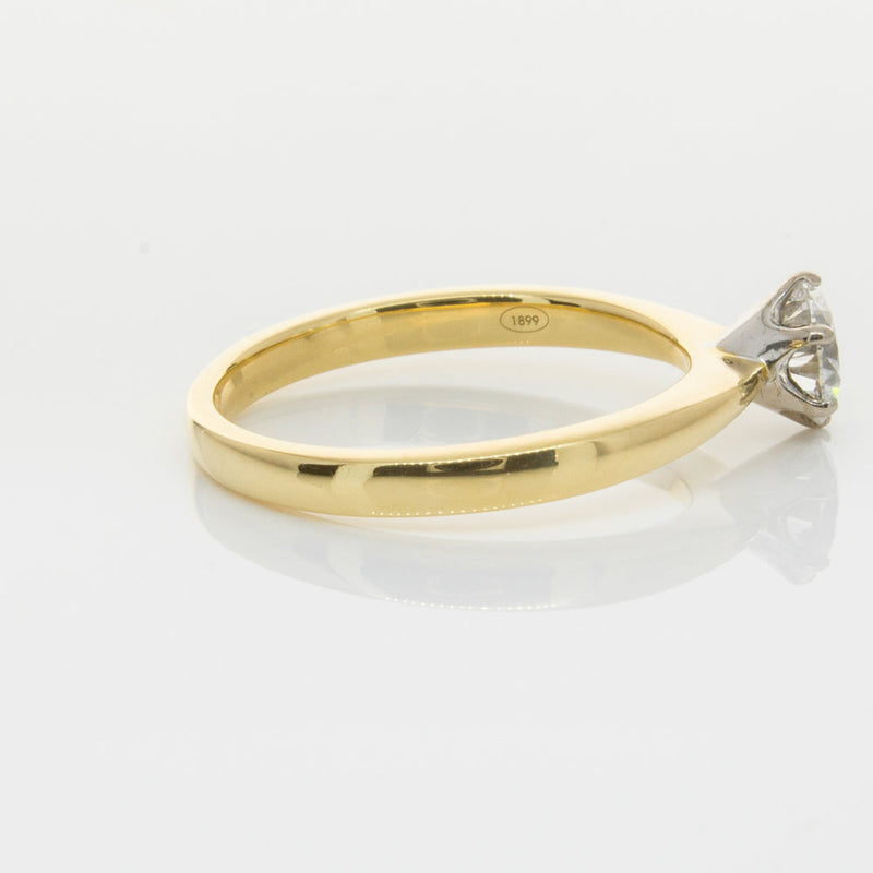 18ct Yellow Gold .70ct Diamond Nova Ring-Ring-Walker & Hall