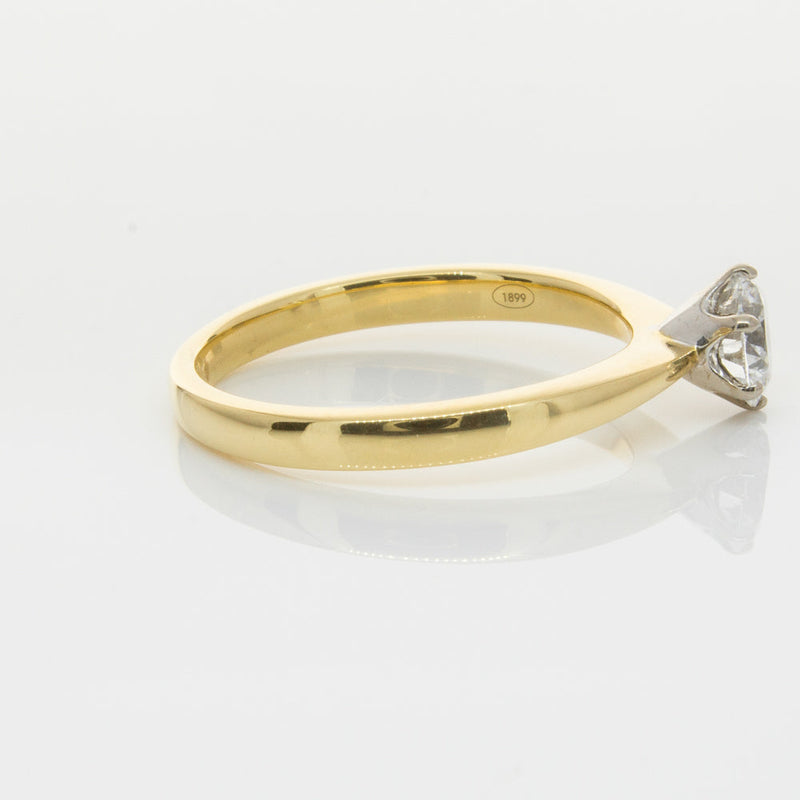 18ct Yellow Gold .70ct Diamond Nova Ring-Ring-Walker & Hall