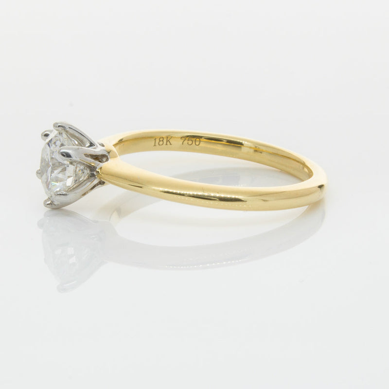 18ct Yellow Gold 1.01ct Diamond Cosmopolitan Ring-Ring-Walker & Hall